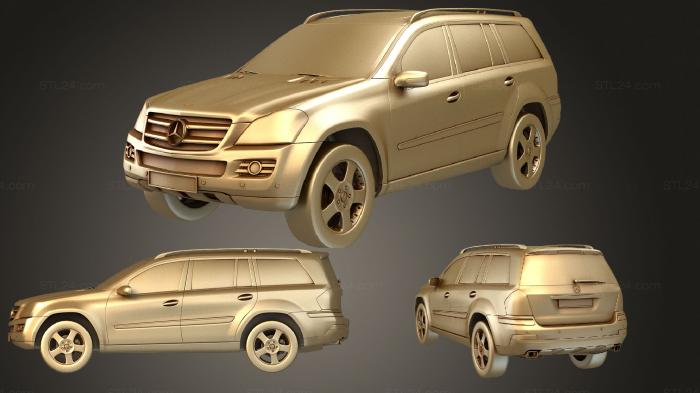 Vehicles (Mercedes GL Class, CARS_2623) 3D models for cnc